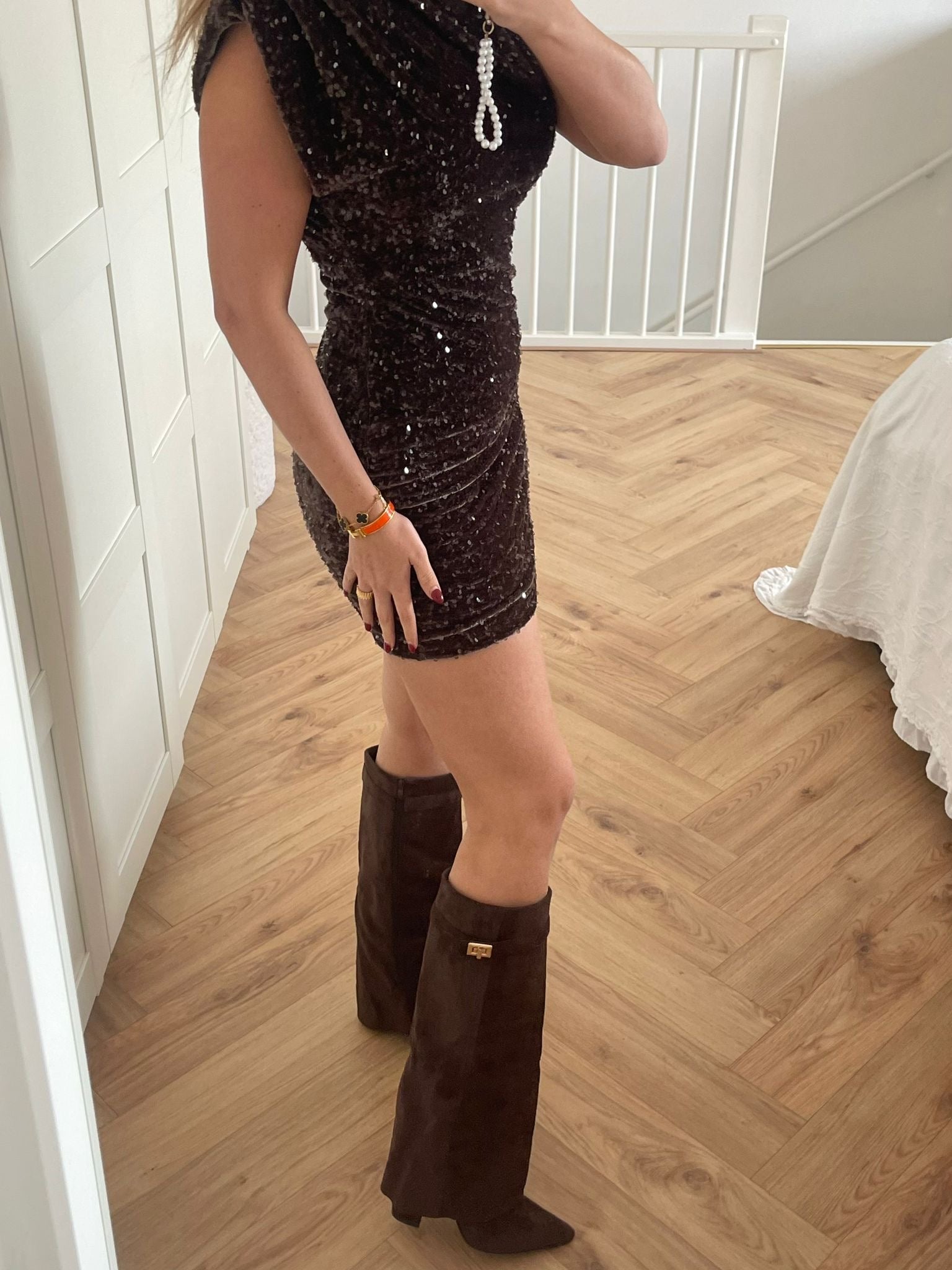 ByNicci Boots Brown Suède Pre Order