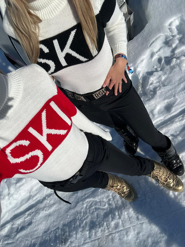 Ski Sweater Red Short - BYNICCI.NL