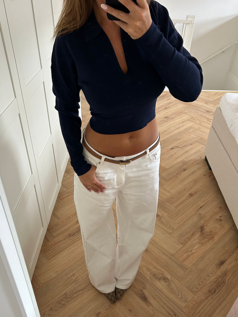 Polo Top Navy