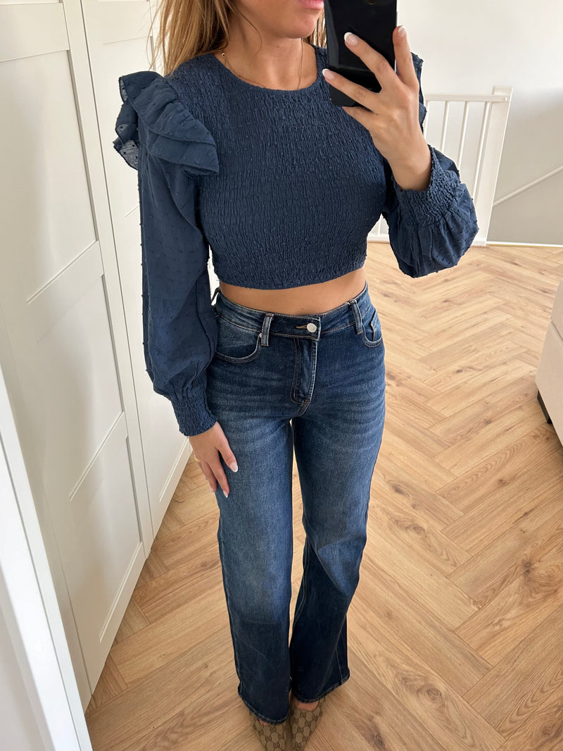 Hazel Top Navy