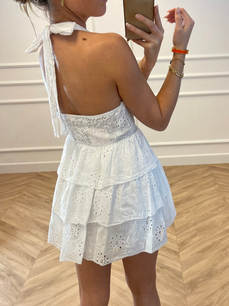 Summer Dress White - BYNICCI.NL