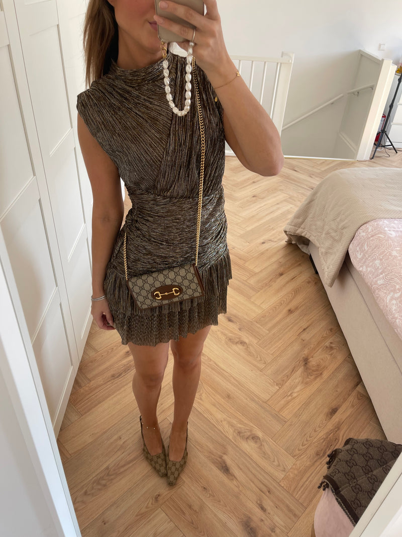 It Girl Dress Gold/Silver