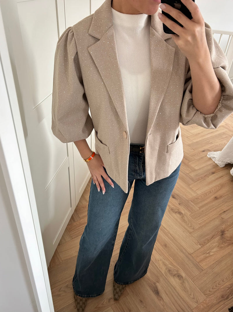 Blazer Claire Beige