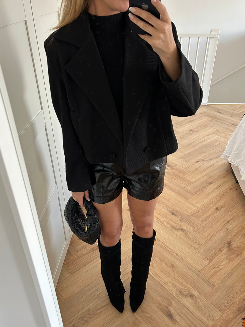 ByNicci Suède Boots Black Pre Order