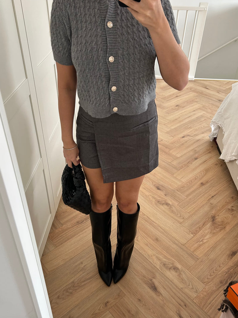 Grey Skort