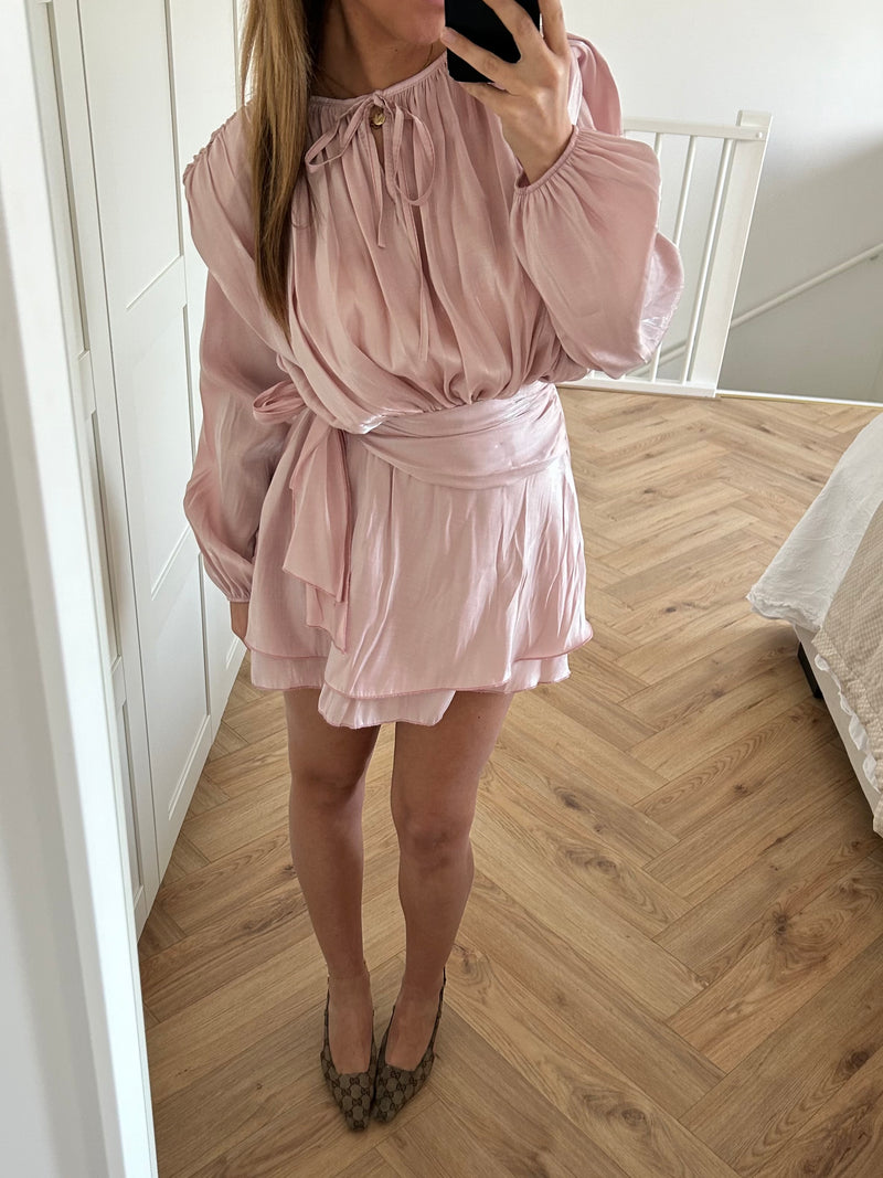 Alyssa Dress Pink Pre Order