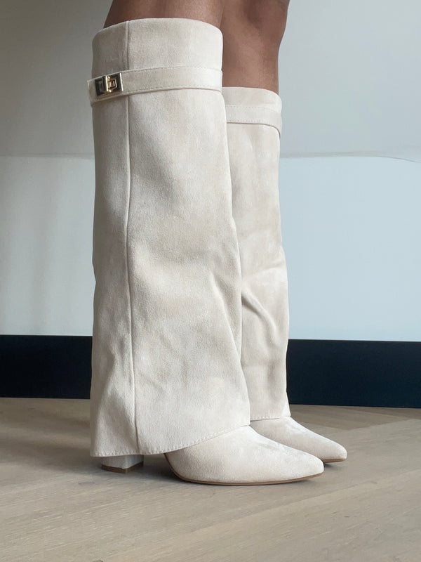It Girl Boots Light Suède Pre Order