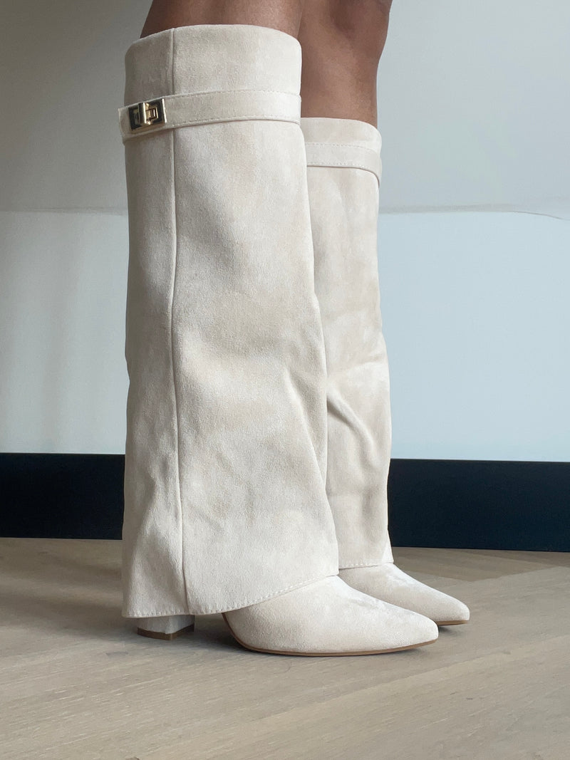 It Girl Boots Light Suède Pre Order