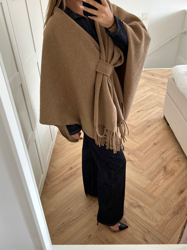 ByNicci poncho camel