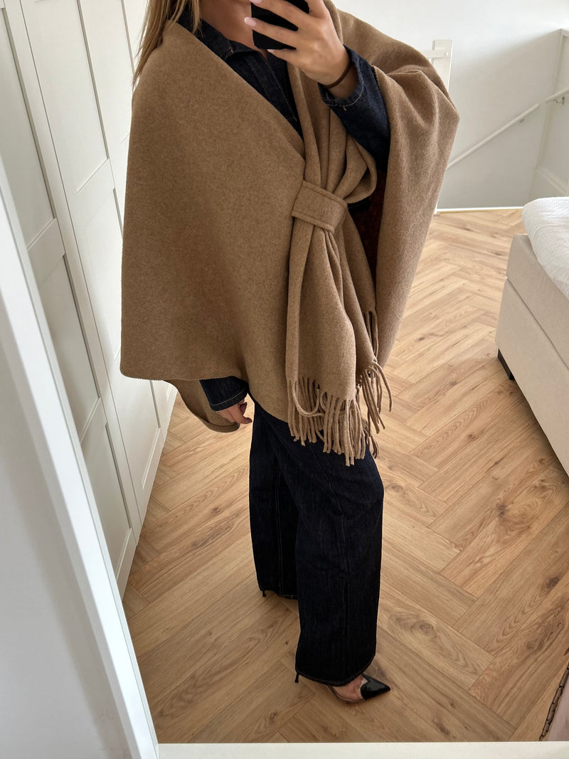 ByNicci poncho camel