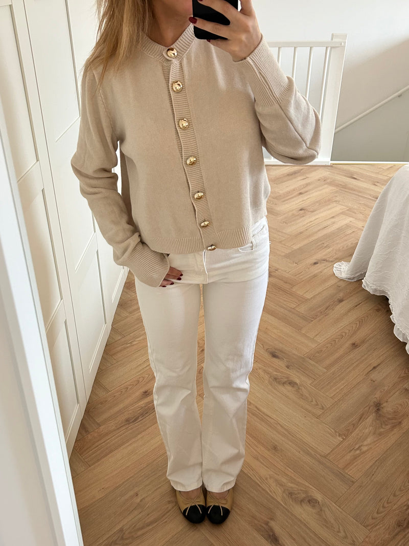 Leah Vest Beige