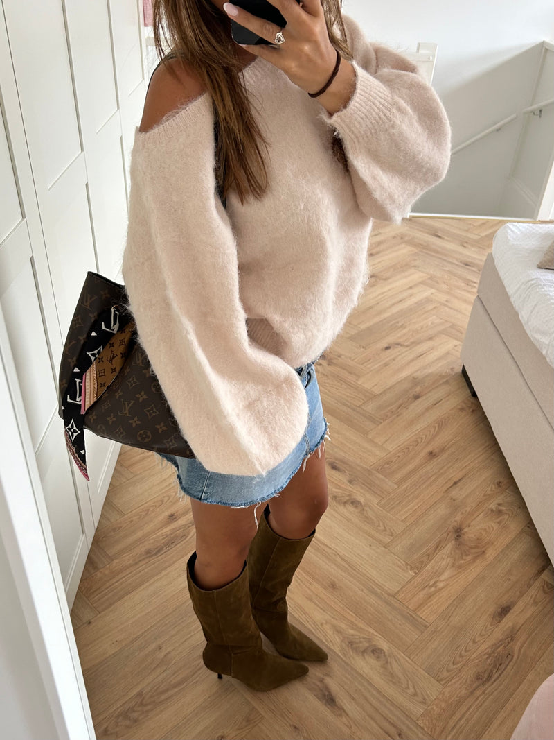 Maya Sweater Pink - BYNICCI.NL