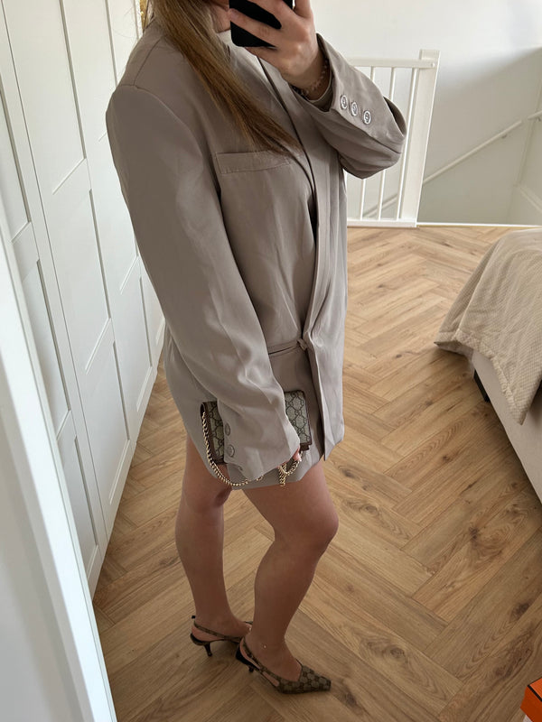 Oversized Blazer Taupe