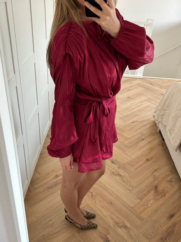 Alyssa Dress Red