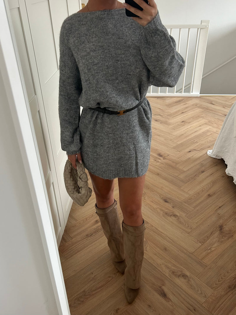 Robe Noeud Gris