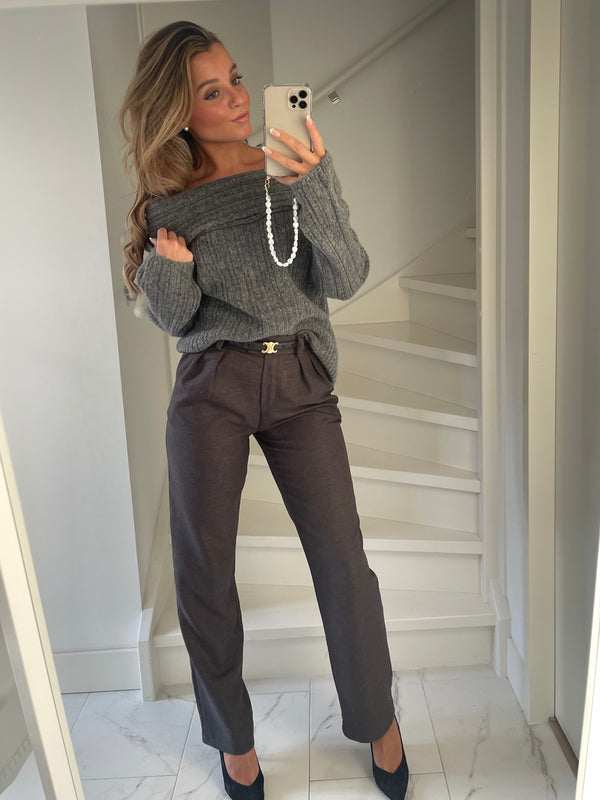 Chique Pantalon Grey - BYNICCI.NL
