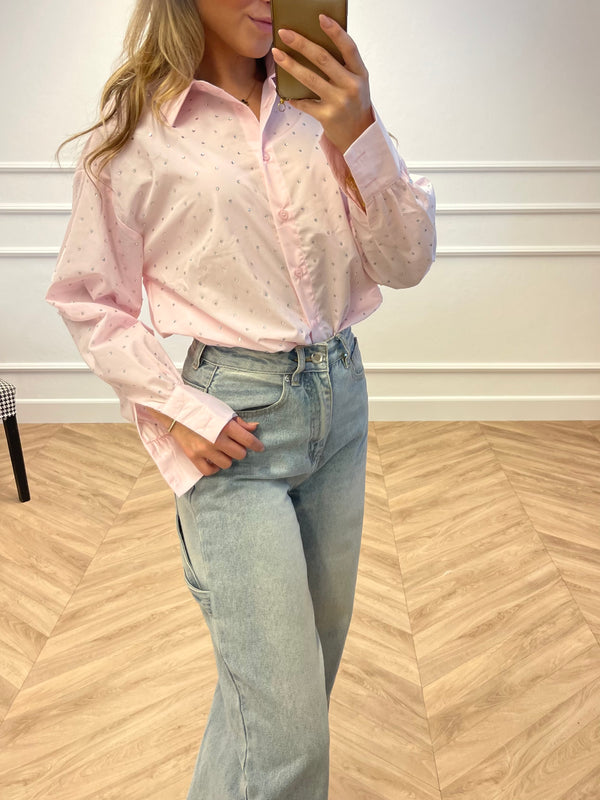 Pink Blouse - BYNICCI.NL