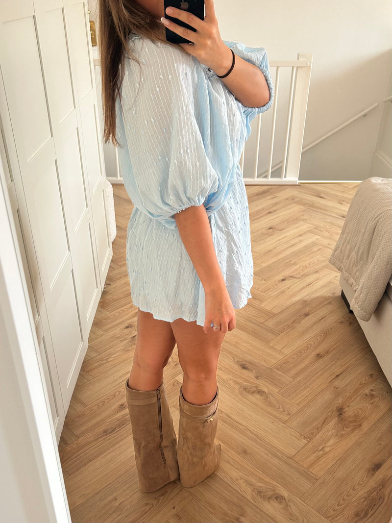 Blue Playsuit