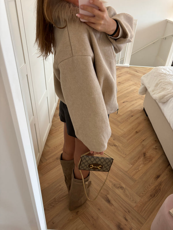 Beige Jacket