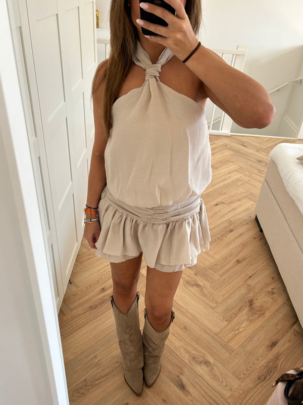 Lexie Jumpsuit Beige