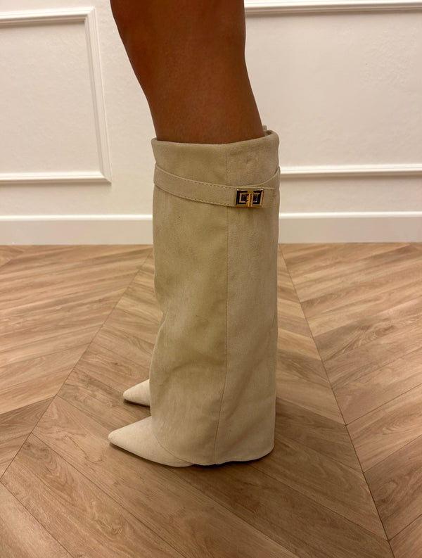 It Girl Boots Light Suède Pre Order