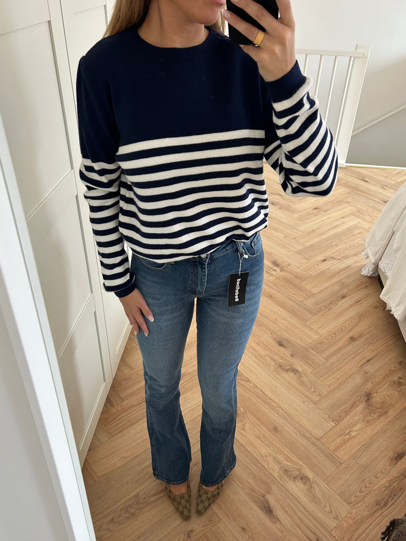 Stripes Knit Navy