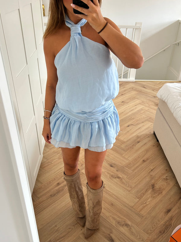 Lexie Jumpsuit Blue - BYNICCI.NL