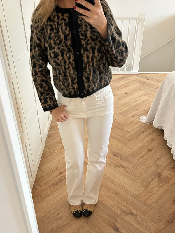 White Jeans Low Waist